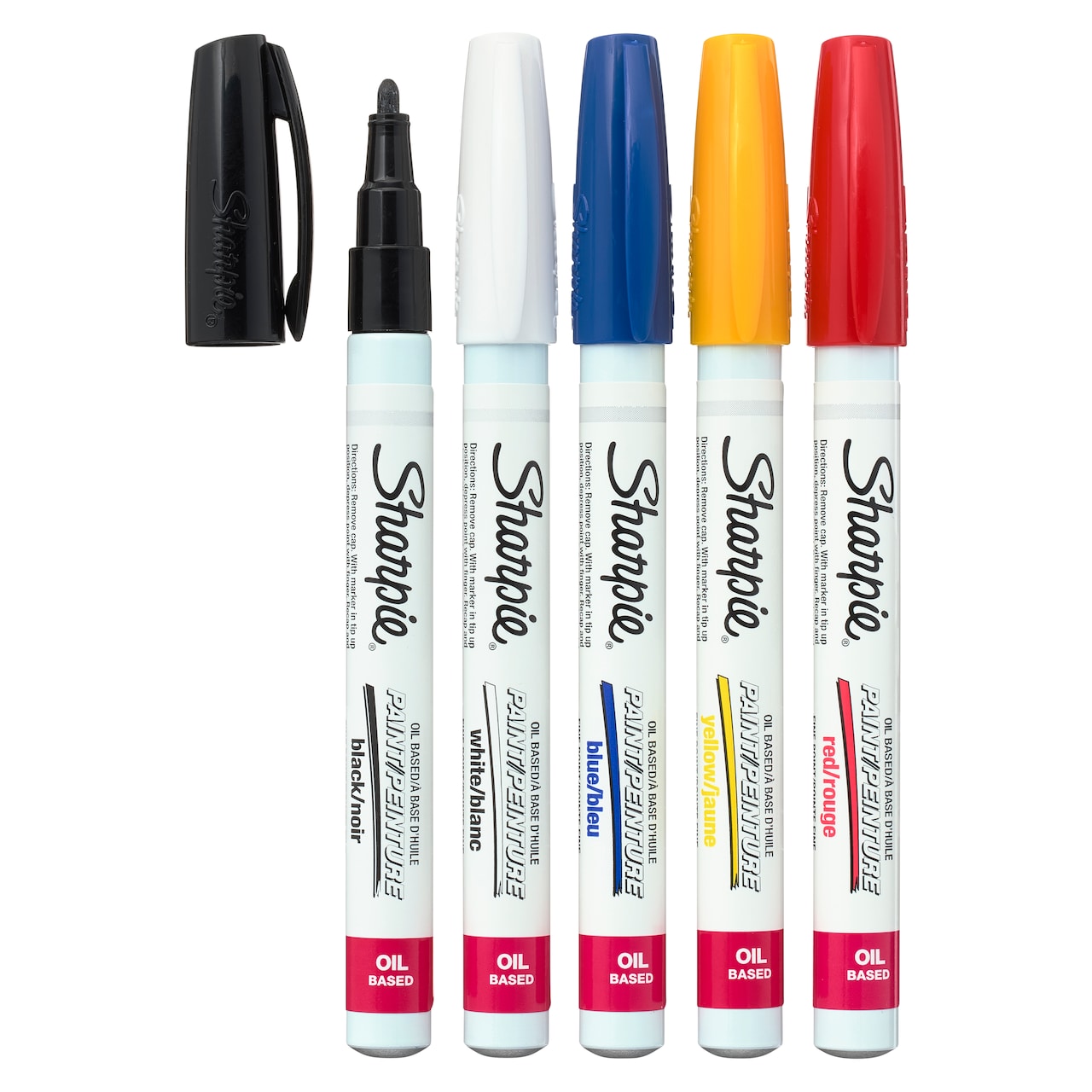 6 Packs: 5 ct. (30 total) Sharpie® Oil-Based Fine Point Paint Marker Set